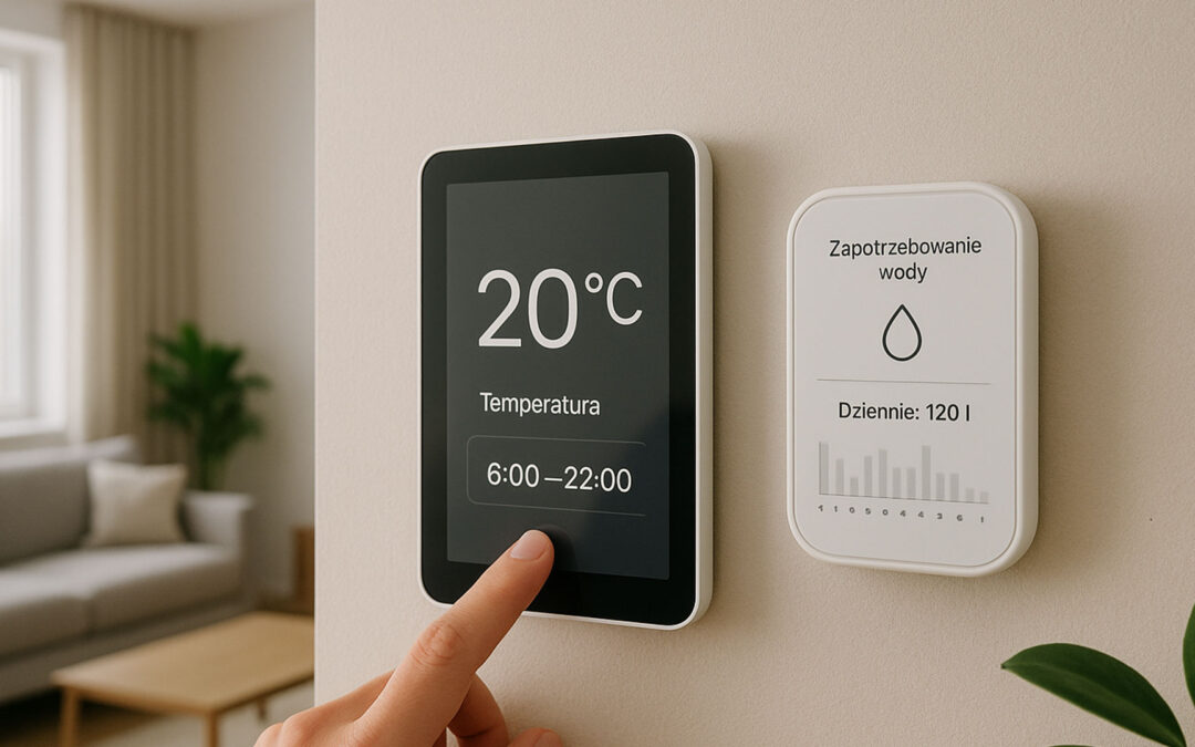 Porady dotyczące oszczędzania wody i energii: Termostaty i programatory