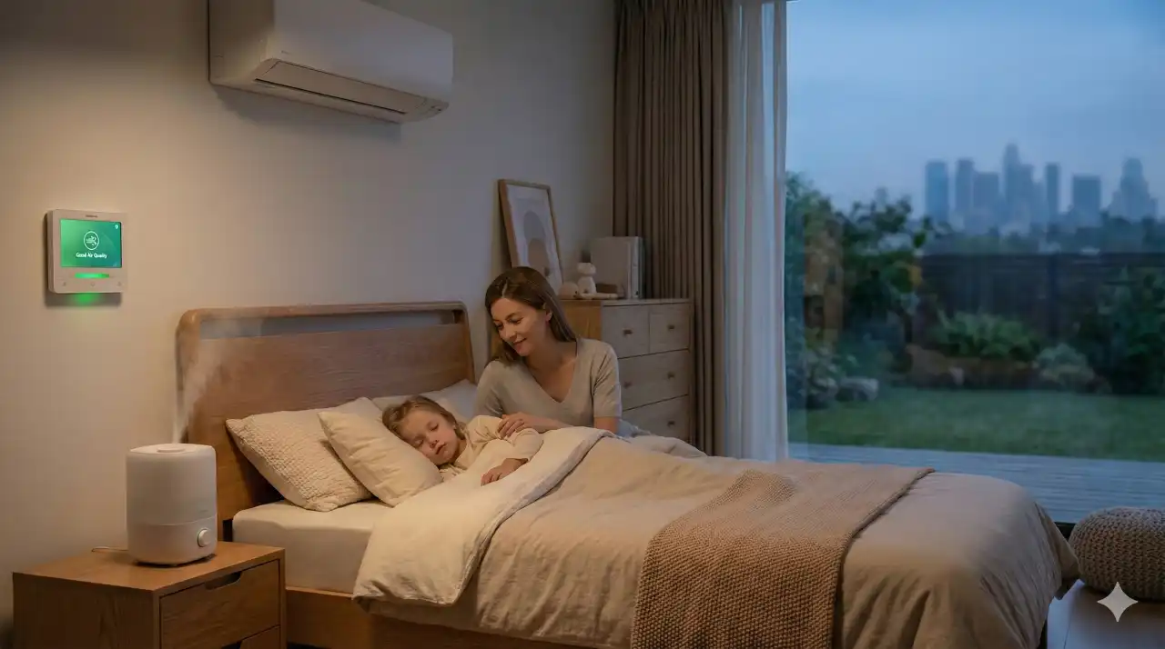 Jak filtry w rekuperacji i klimatyzacji wpływają na sen i zdrowie dzieci